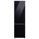 Samsung BeSpoke, 390 л, высота 203 см, черный - Холодильник
