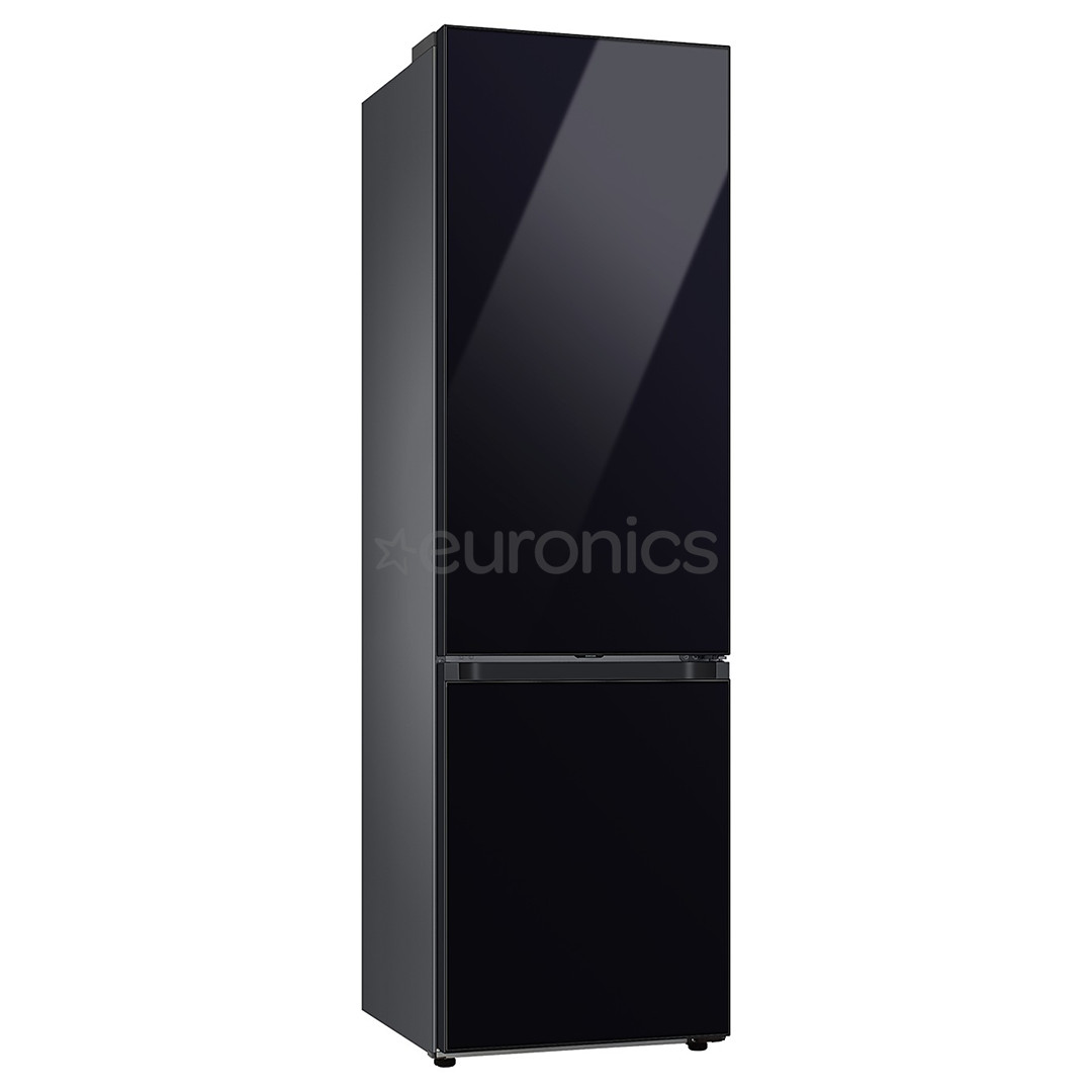 Samsung BeSpoke, 390 л, высота 203 см, черный - Холодильник