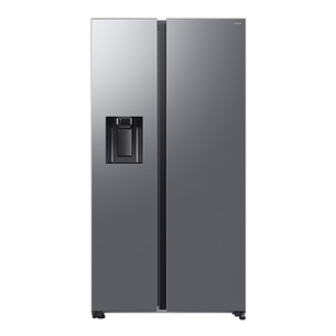 Samsung Bespoke AI, NoFrost, 640 L, height 179 cm, silver - SBS-refrigerator RS70F64KETEO