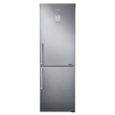 Samsung, NoFrost, augstums 185 cm, 339 L, sudraba - Ledusskapis