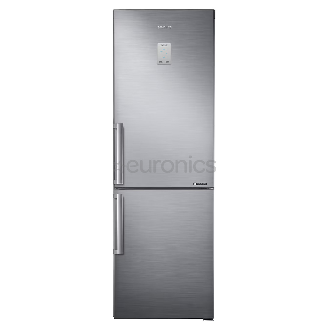 Samsung, NoFrost, augstums 185 cm, 339 L, sudraba - Ledusskapis RB33J3515S9/EF