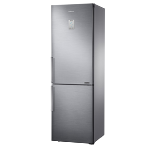 Samsung, NoFrost, augstums 185 cm, 339 L, sudraba - Ledusskapis