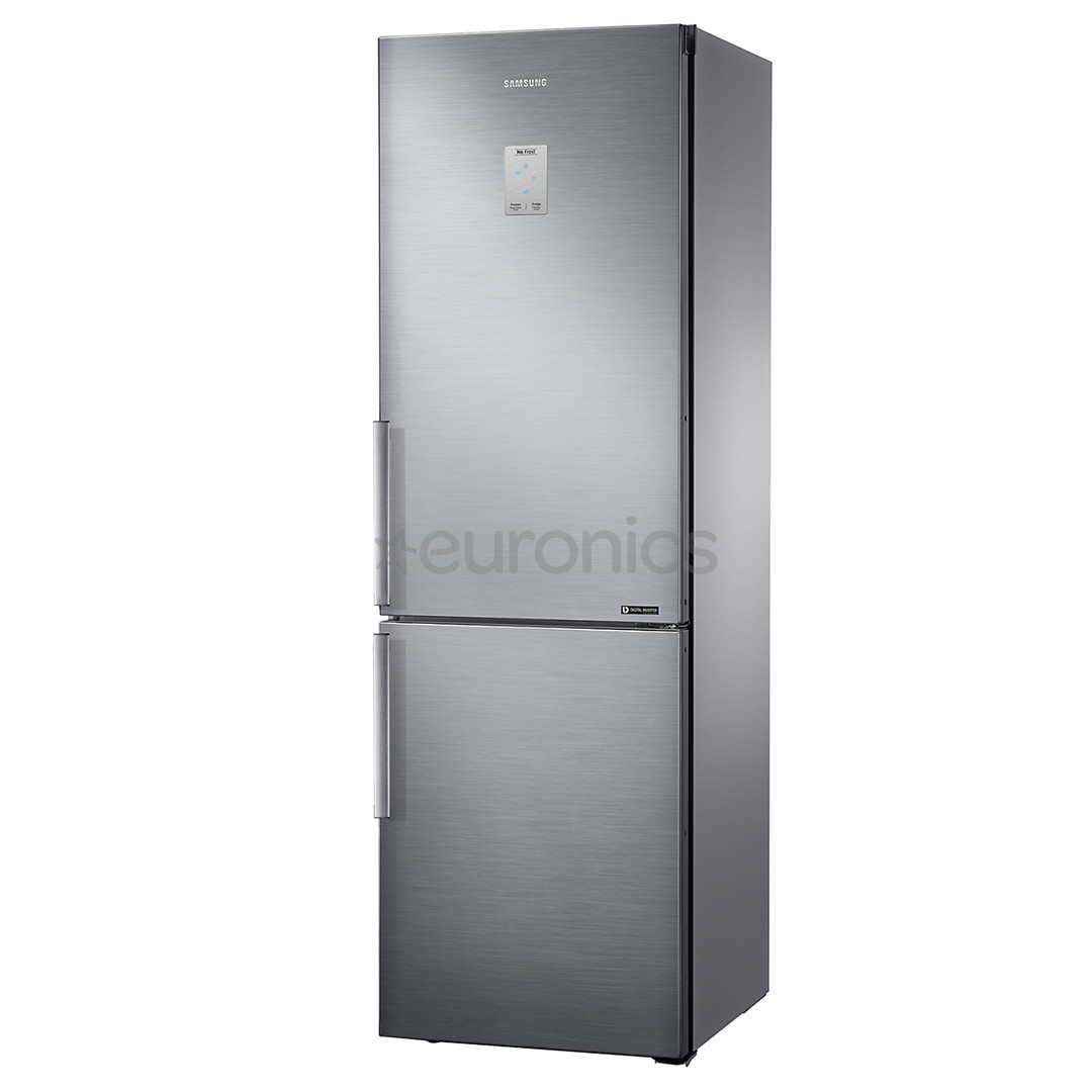 Samsung, NoFrost, augstums 185 cm, 339 L, sudraba - Ledusskapis