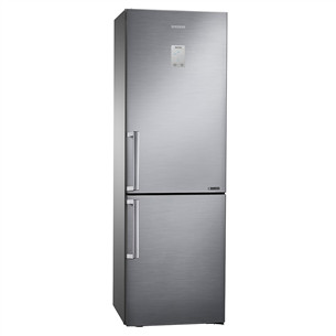 Samsung, NoFrost, augstums 185 cm, 339 L, sudraba - Ledusskapis