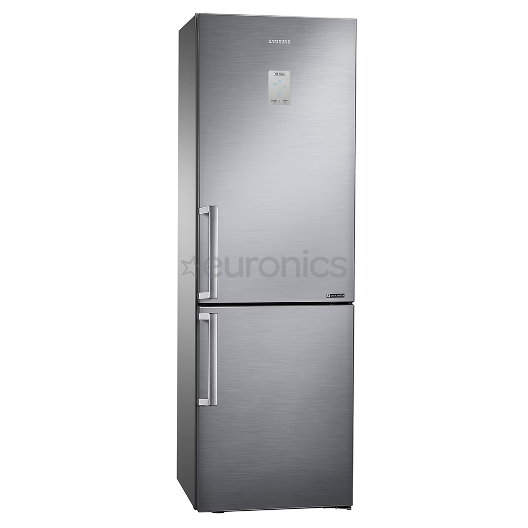 Samsung, NoFrost, augstums 185 cm, 339 L, sudraba - Ledusskapis