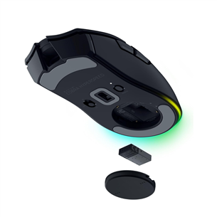 Razer Cobra HyperSpeed, melna - Bezvadu pele