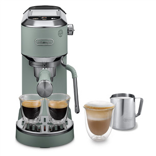 DeLonghi Dedica Duo, зеленый - Ручная кофемашина EC890.GR