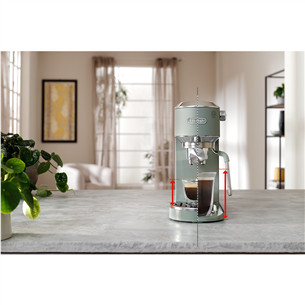 DeLonghi Dedica Duo, зеленый - Ручная кофемашина