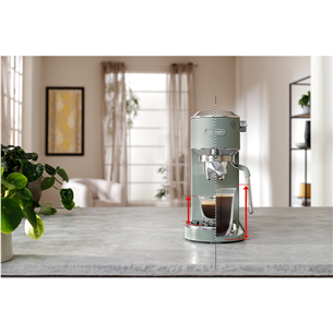 DeLonghi Dedica Duo, green - Manual espresso machine