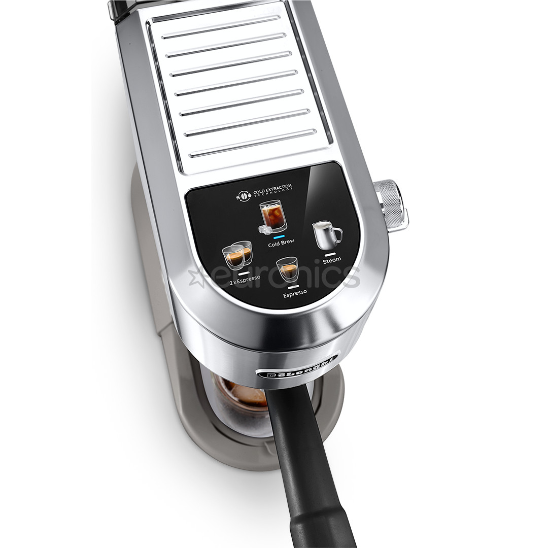 DeLonghi Dedica Duo, silver - Manual espresso machine