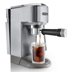 DeLonghi Dedica Duo, silver - Manual espresso machine