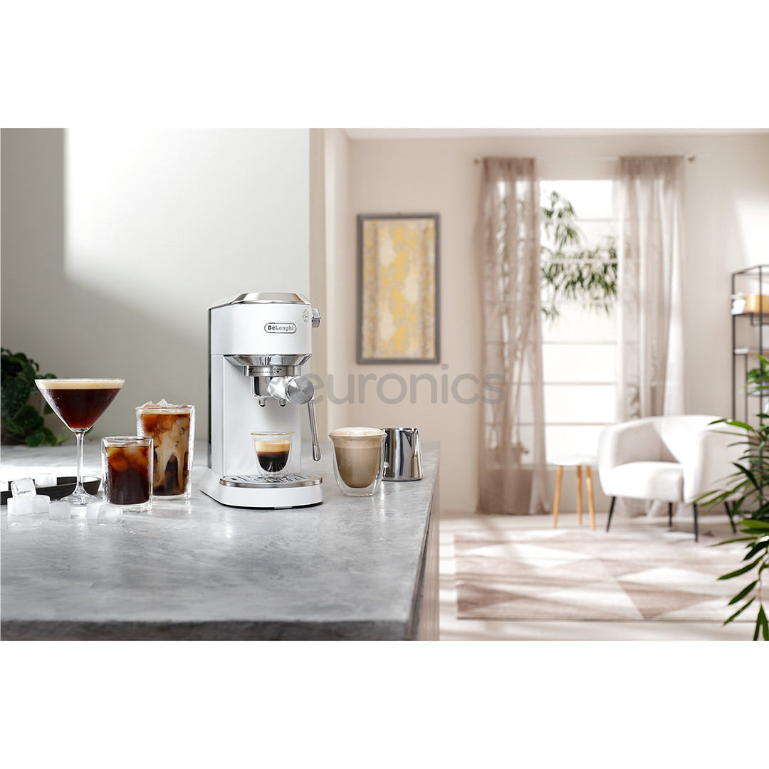 DeLonghi Dedica Duo, белый - Ручная кофемашина