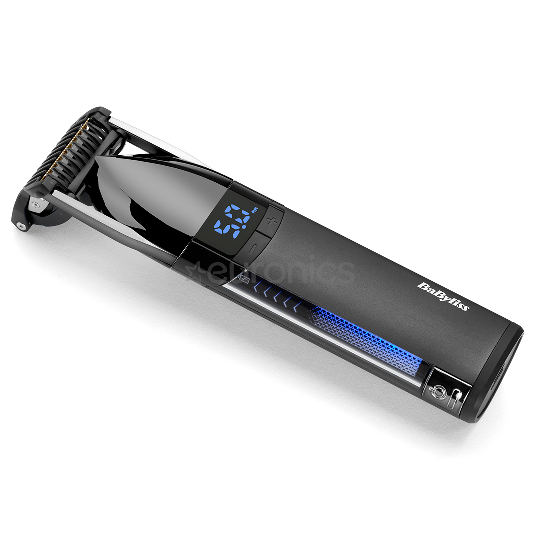BaByliss Super-X Metal, melna - Bārdas trimmeris