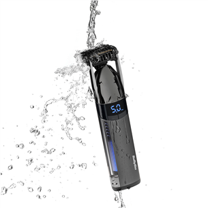 BaByliss Super-X Metal, melna - Bārdas trimmeris