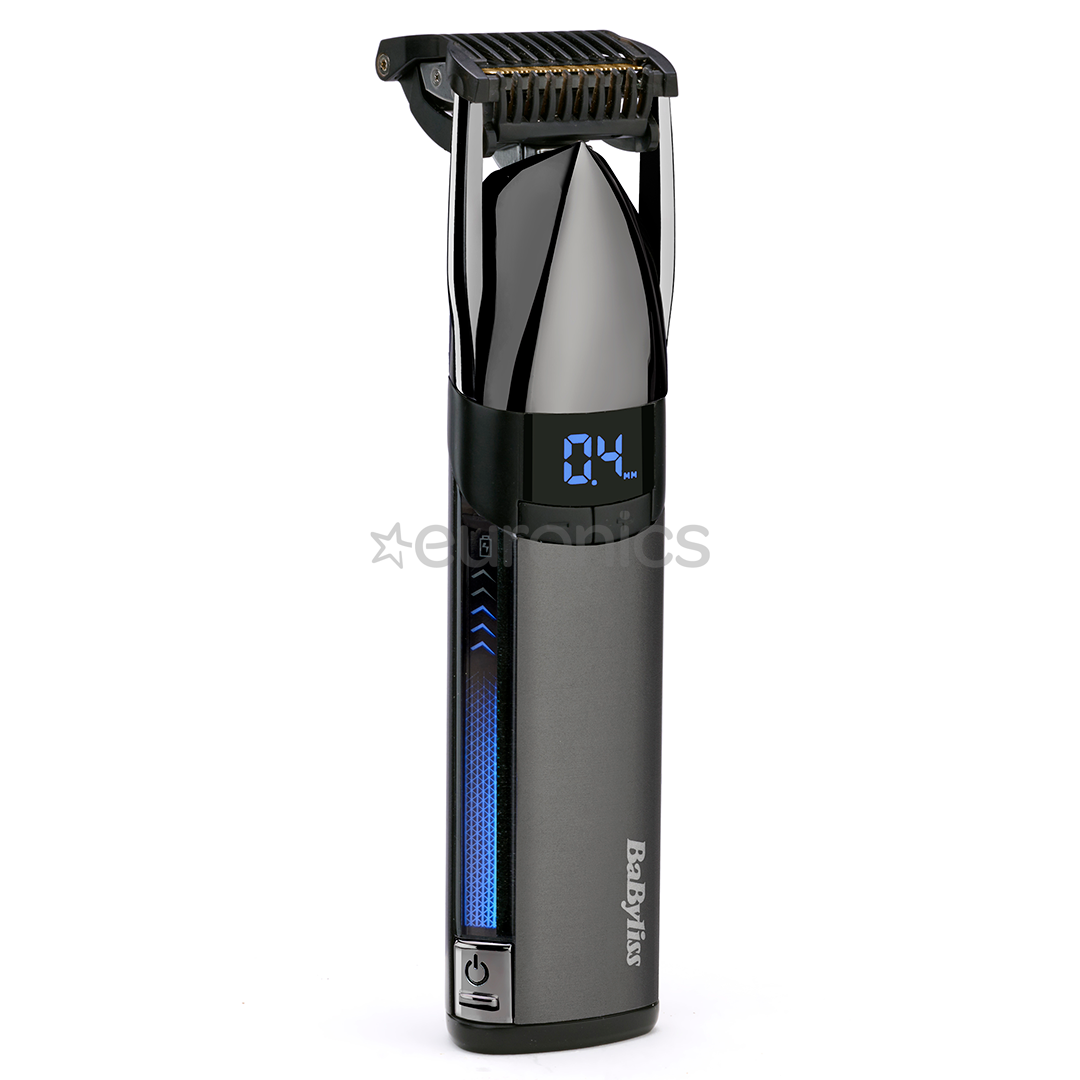 BaByliss Super-X Metal, melna - Bārdas trimmeris