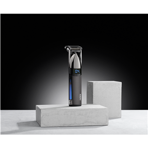 BaByliss Super-X Metal, melna - Bārdas trimmeris