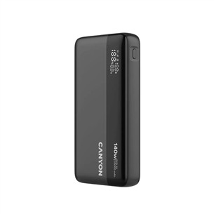 Canyon OnPower 240, 25000 mAh, tumši pelēka - Portatīvais barošanas avots