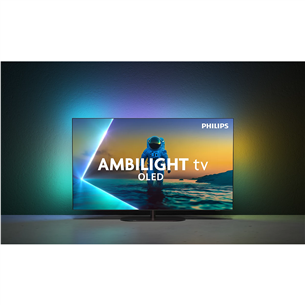 Philips OLED820, 48'', 4K UHD, OLED, satin chrome - TV