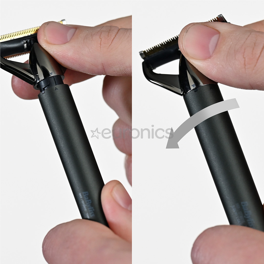 BaByliss Super-X, melna - Bārdas trimmeris