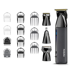 BaByliss Super-X Metal, 15 in 1, melna - Trimmeru komplekts MT991E