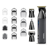 BaByliss Super-X Metal, 15 in 1, melna - Trimmeru komplekts