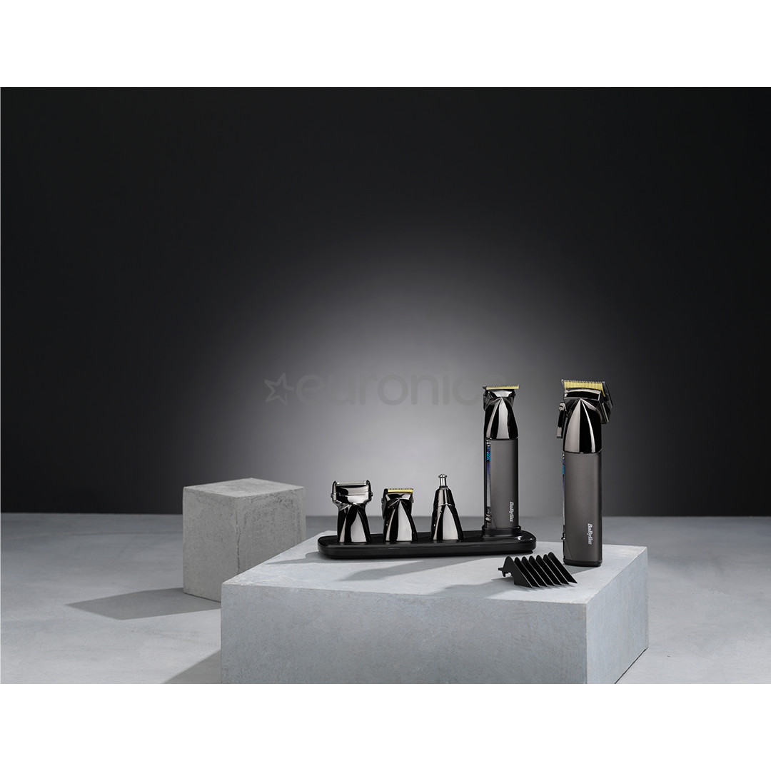 BaByliss Super-X Metal, 15 in 1, melna - Trimmeru komplekts