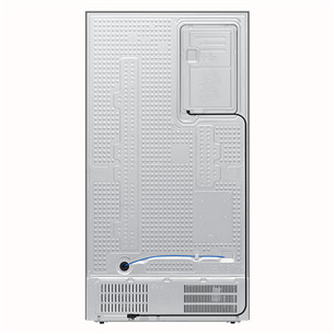 Samsung Bespoke AI Home, NoFrost, 621 л, высота 179 см, черный - SBS-холодильник
