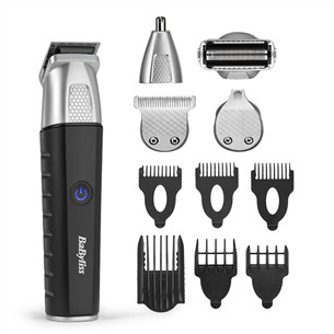 BaByliss Lithium Power 11-in-1, melna/nerūsējošā tērauda - Trimmeru komplekts MT812E