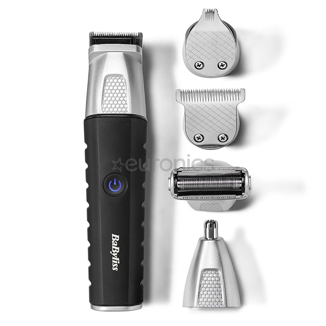 BaByliss Lithium Power 11-in-1, melna/nerūsējošā tērauda - Trimmeru komplekts