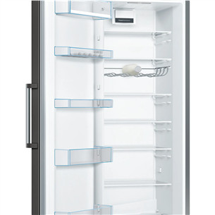Bosch Series 4, 346 л, высота 186 см, черный - Холодильный шкаф