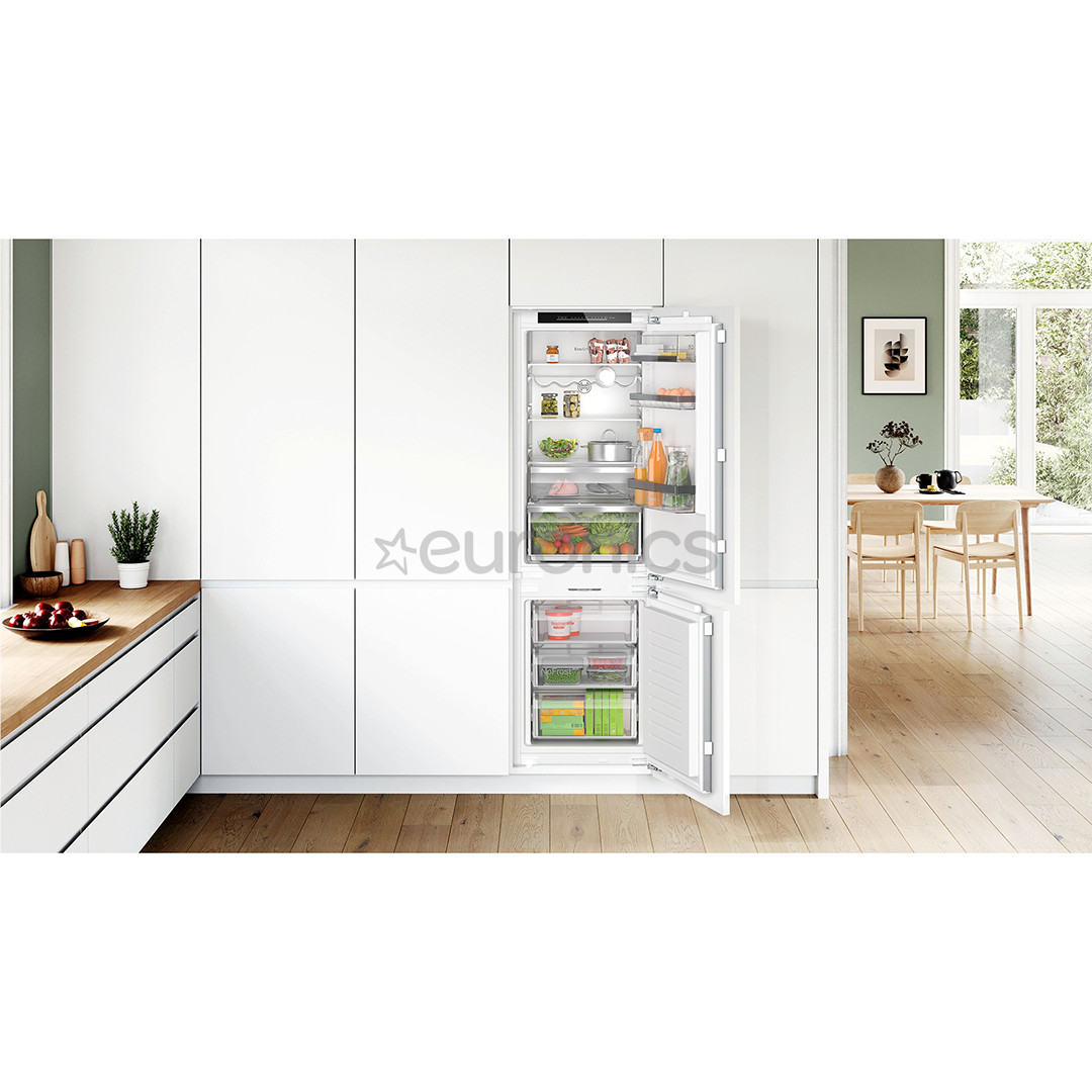 Bosch, Series 6, NoFrost, 260 L, augstums 178 cm - Iebūvējams ledusskapis