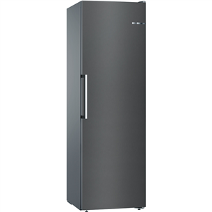 Bosch, Series 4, NoFrost, 242 л, высота 186 см, черный - Морозильник GSN36VXEP
