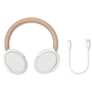 Philips TAK5500, active noise-cancelling, amber light - Wireless headphones for kids