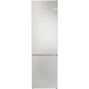 Bosch, Series 4, NoFrost, 363 L, height 203 cm, inox - Refrigerator KGN392LDF