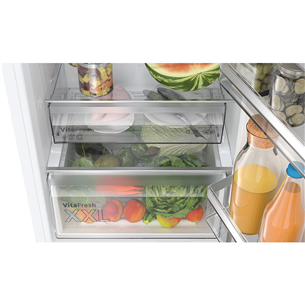 Bosch, Series 4, NoFrost, 363 L, augstums 203 cm, balta - Ledusskapis