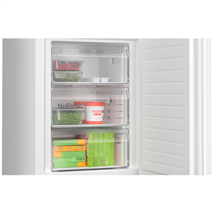 Bosch, Series 4, NoFrost, 363 L, augstums 203 cm, balta - Ledusskapis