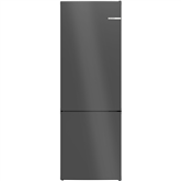 Bosch, Series 4, NoFrost, 440 L, augstums 203 cm, tumši pelēka - Ledusskapis