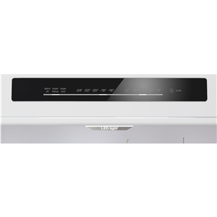 Bosch, Series 4, NoFrost, 440 L, augstums 203 cm, tumši pelēka - Ledusskapis