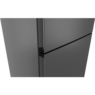 Bosch, Series 4, NoFrost, 440 L, augstums 203 cm, tumši pelēka - Ledusskapis