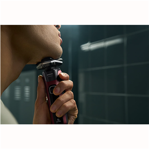 Philips Shaver Series 5000 Wet & Dry, red/black - Shaver