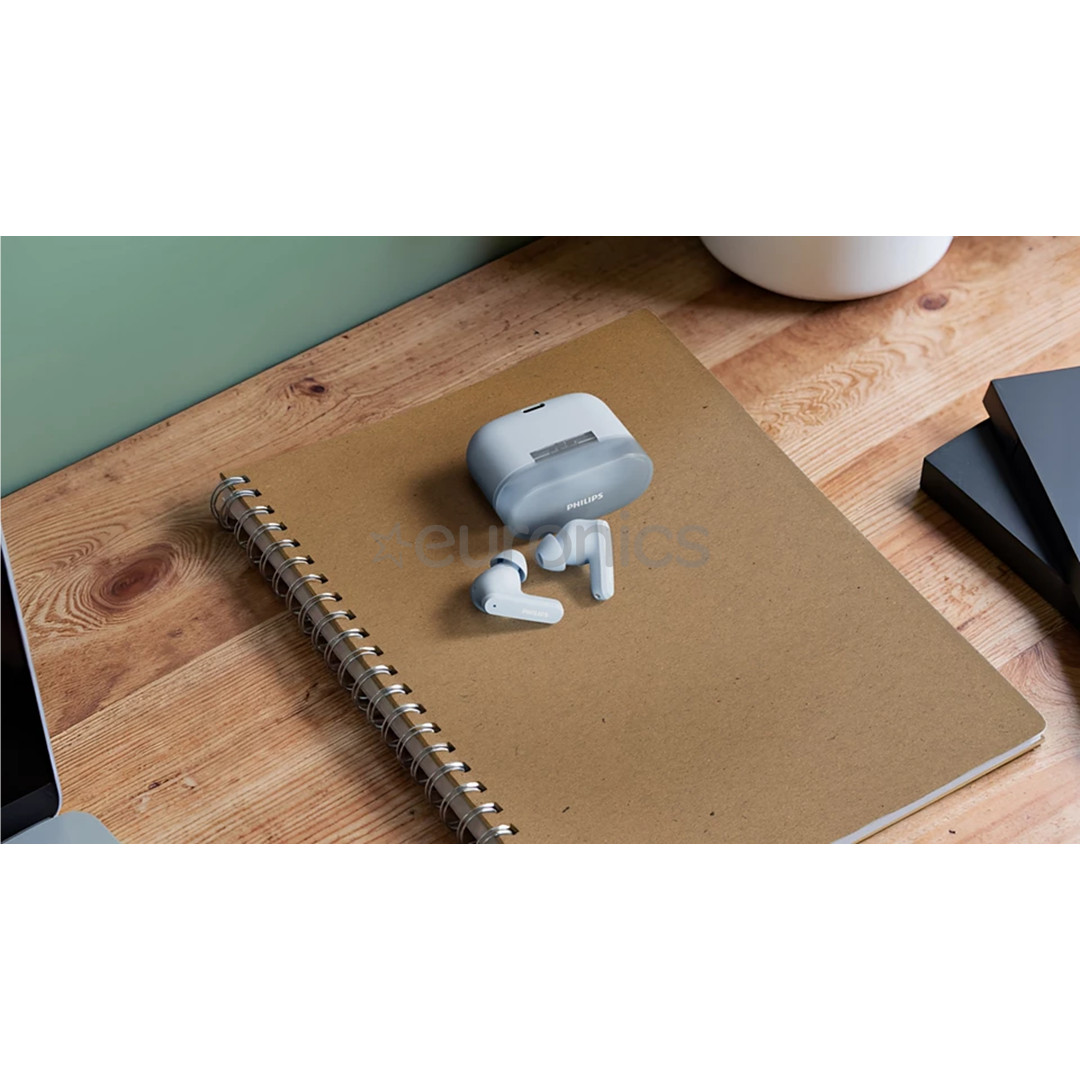 Philips TAT2000, zila - Bezvadu austiņas