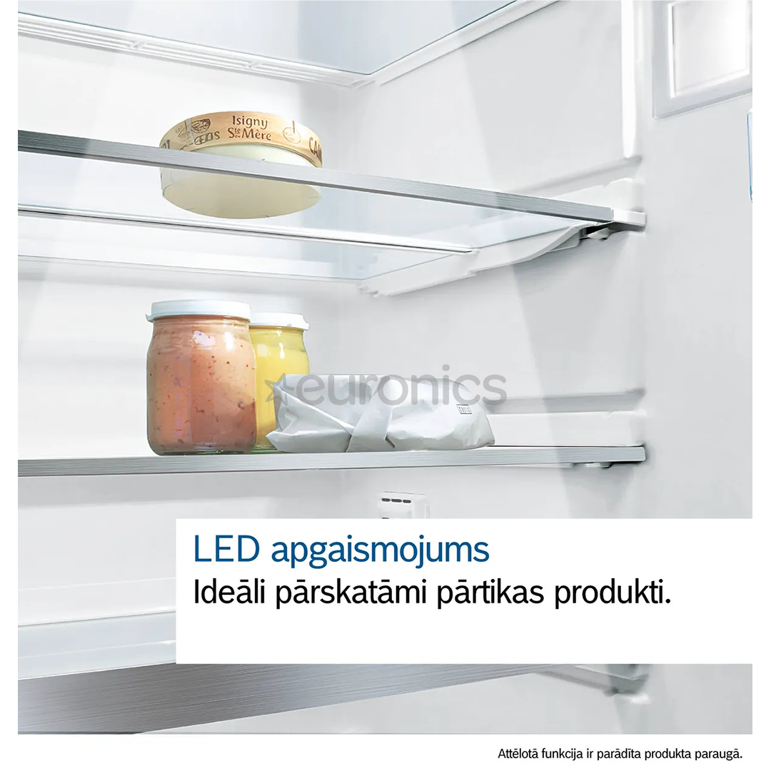 Bosch Series 2, 267 L, height 178 cm - Built-in refrigerator
