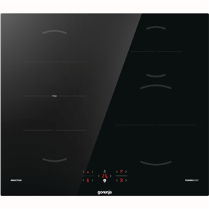Gorenje, platums 59.5 cm, bez rāmja, melna - Iebūvējama indukcijas plīts virsma GI621FMC