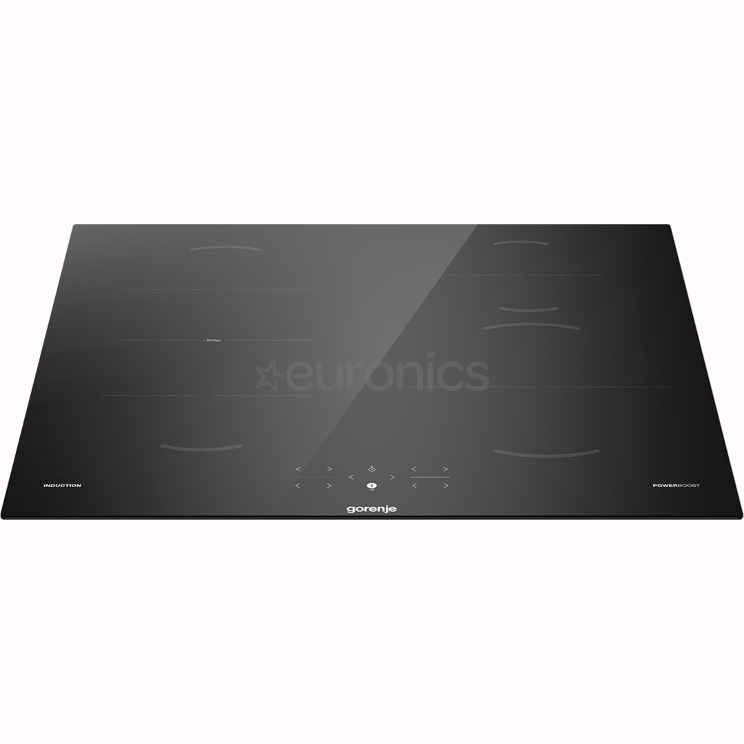 Gorenje, platums 59.5 cm, bez rāmja, melna - Iebūvējama indukcijas plīts virsma