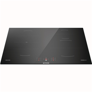 Gorenje, platums 59.5 cm, bez rāmja, melna - Iebūvējama indukcijas plīts virsma