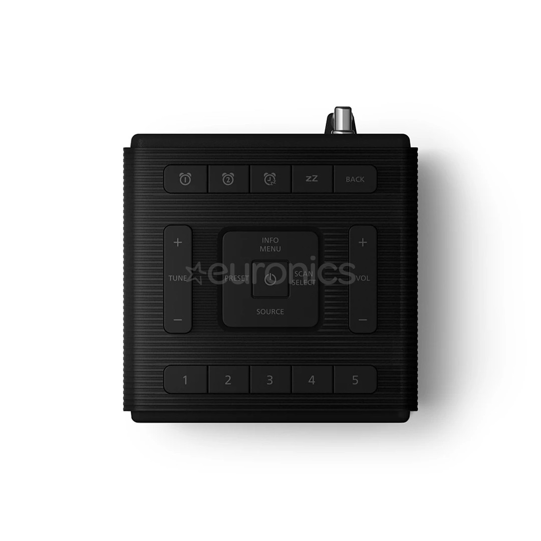 Philips TAR5100, DAB+, черный - Радиочасы