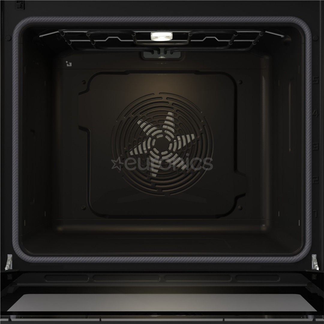 Gorenje, 77 л, пиролитическая очистка, черный - Интегрируемый духовой шкаф