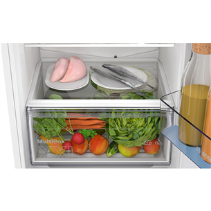 Bosch, Series 2, NoFrost, 290 L, augstums 194 cm - Iebūvējams ledusskapis