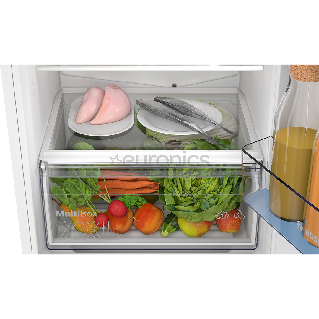 Bosch, Series 2, NoFrost, 290 L, augstums 194 cm - Iebūvējams ledusskapis