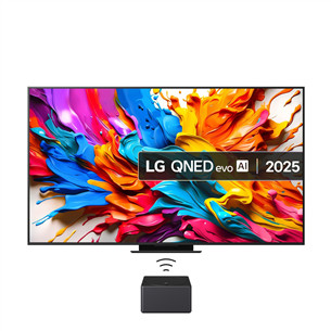 LG QNED9M, 86'', 4K UHD, QNED, Mini LED, melna - Televizors 86QNED9MA3B.AEU